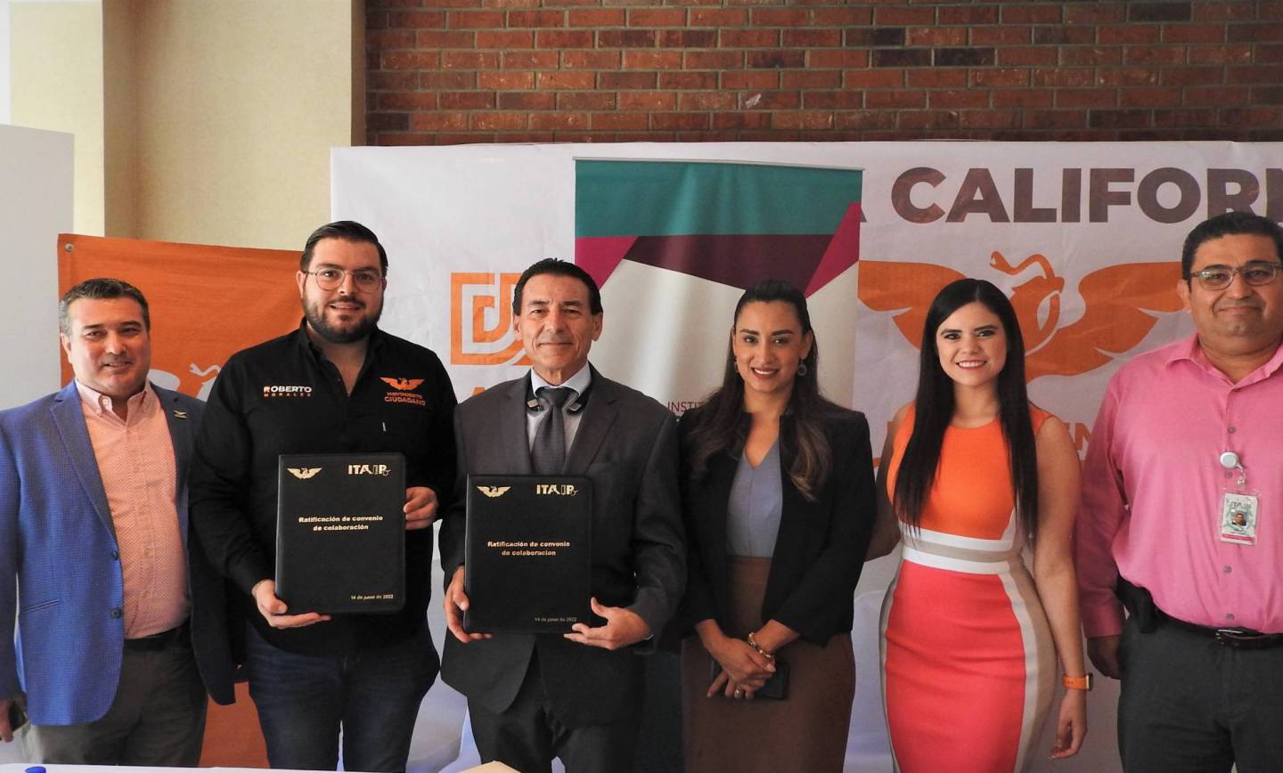 ITAIPBC RATIFICA CONVENIO CON MOVIMIENTO CIUDADANO EN MATERIA DE TRANSPARENCIA